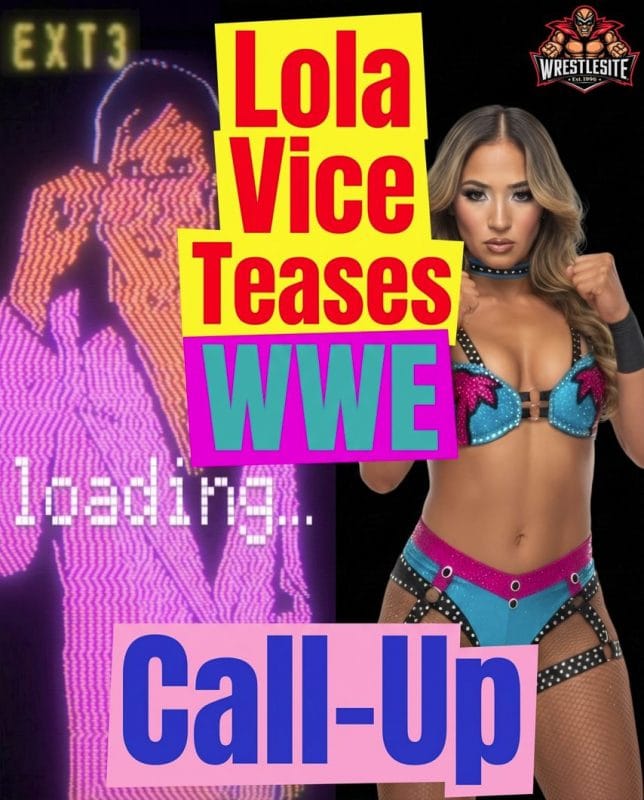 Lola Vice Fuels WWE Main Roster Speculation With Cryptic Post