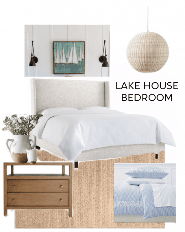 lake house coastal bedroom design