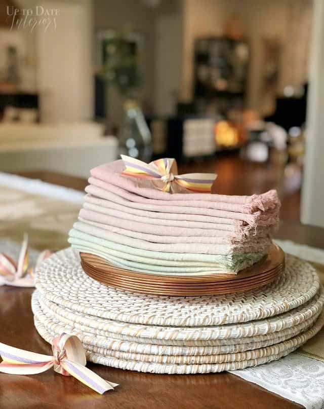 Diy Napkin Rings And Napkins