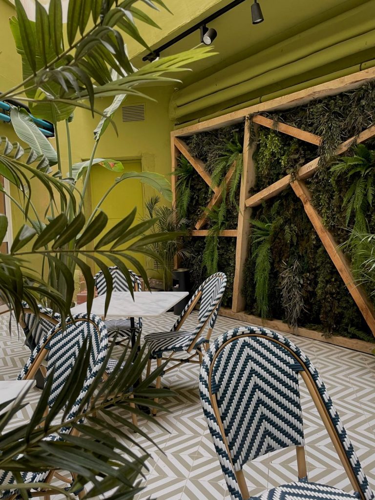 Patio jardin
