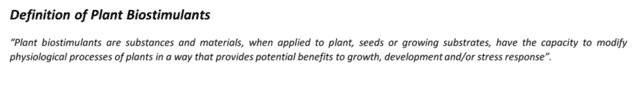 Biostimulant Definition Biostimulant Definition