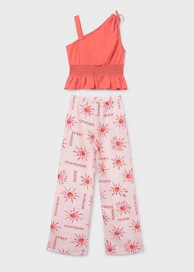 Conjunto Pantalón Largo Estampado MAYORAL