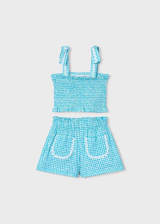 Conjunto Short Piculinas Azul MAYORAL