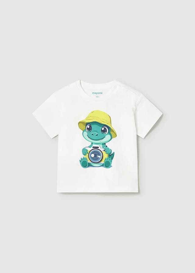 Conjunto algodón camiseta y pantalón dino Mayoral
