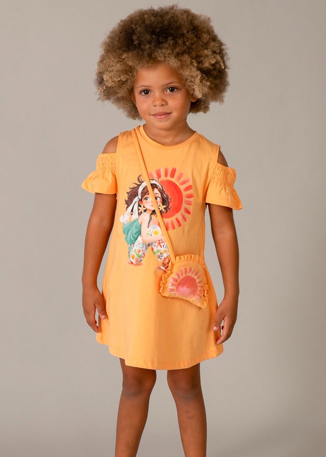 Vestido Cut Out Bolso   bolso MAYORAL