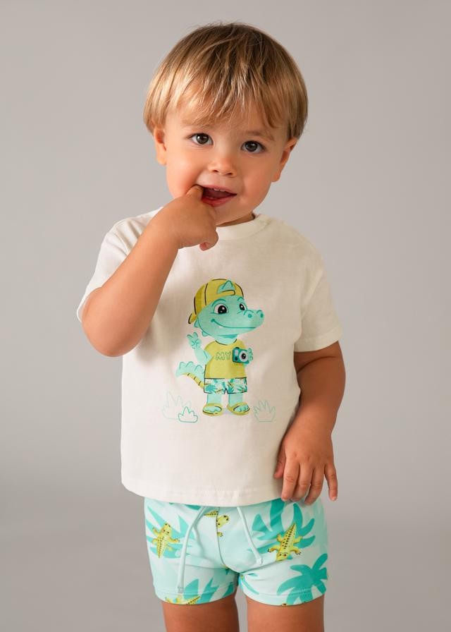 Conjunto Baño Camiseta Cocodrilo MAYORAL