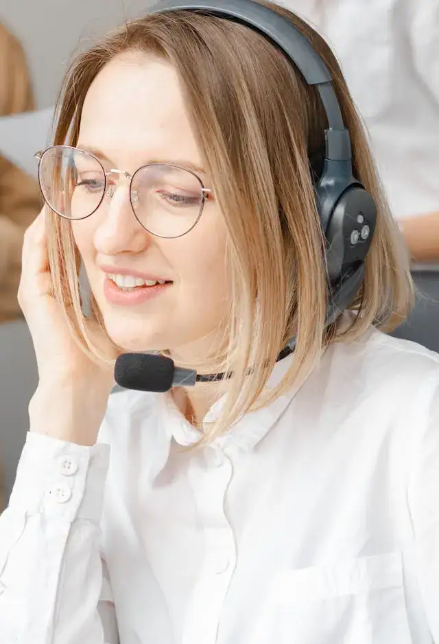 Shallow Focus of Woman Working