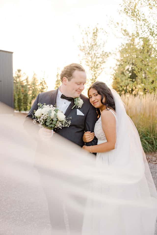 Wedding at Thee Farm event barn near Ottawa