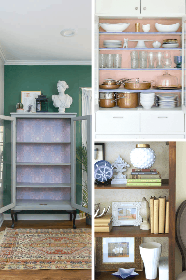 Cabinets Cheap Makeovers- cheap bookcase makeover