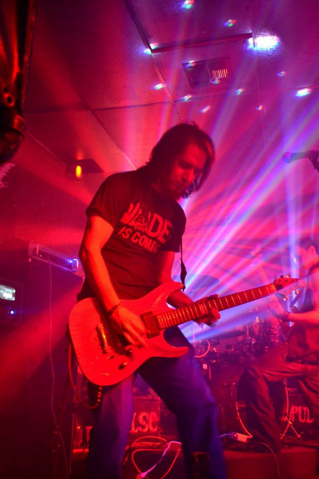 James Brennaman in Nov 2013 at the Big Fish Pub on guitar