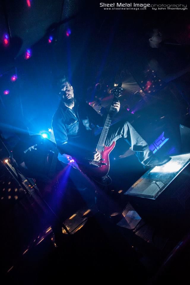James Brennaman performs in Kansas City, MO, during Collapsefest in 2014 with his band Pulse
