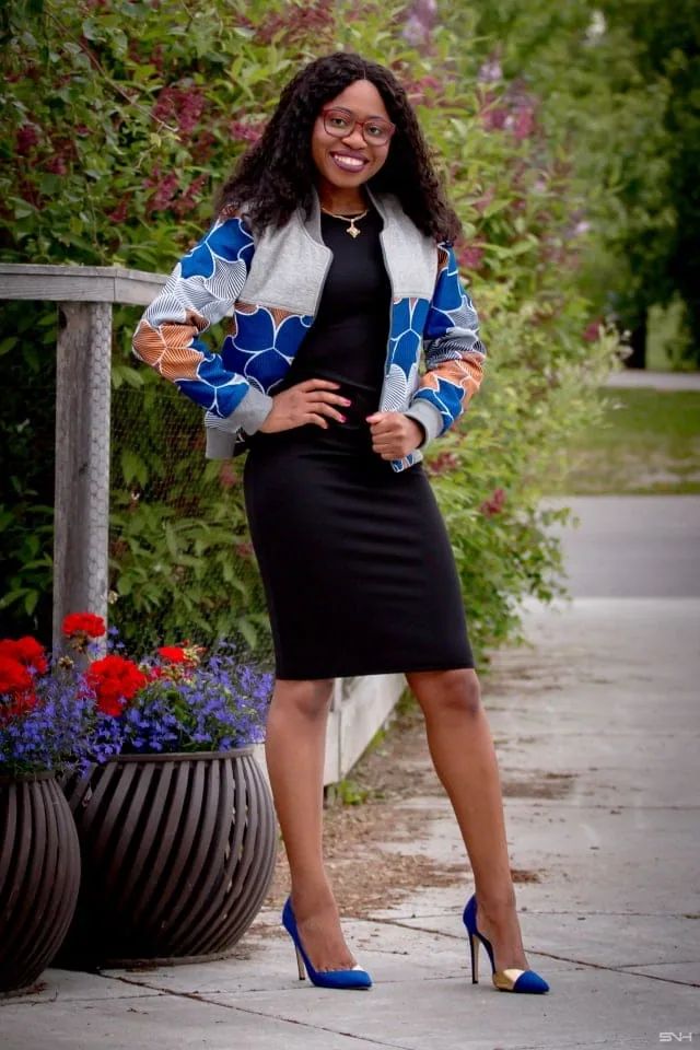 ankara bomber jacket womens