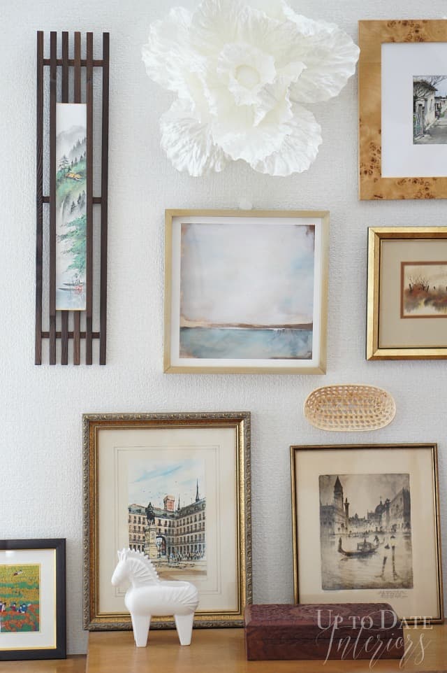 eclectic summer home tour foyer