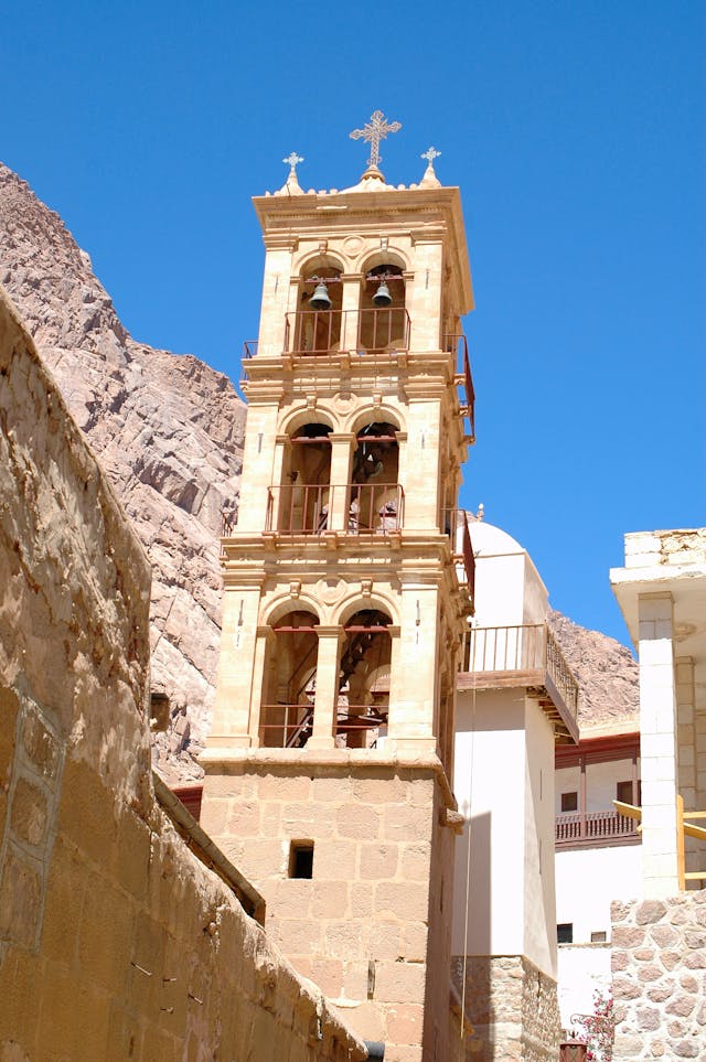 Ein Foto zeigt einen Teil vom Katharinenkloster Sinai durch eine Tour zum Katharinenkloster ab Sharm El Sheikh