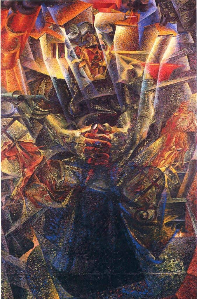 boccioni materia
