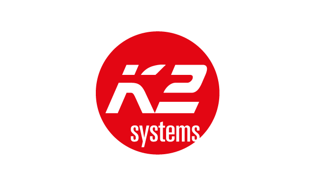 Das Logo des Unternehmens K2 Systems.