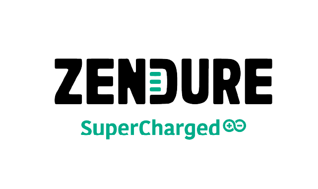 Das Logo des Unternehmens Zendure.