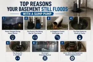Top Reasons Your Basement Still Floods With a Sump Pump
