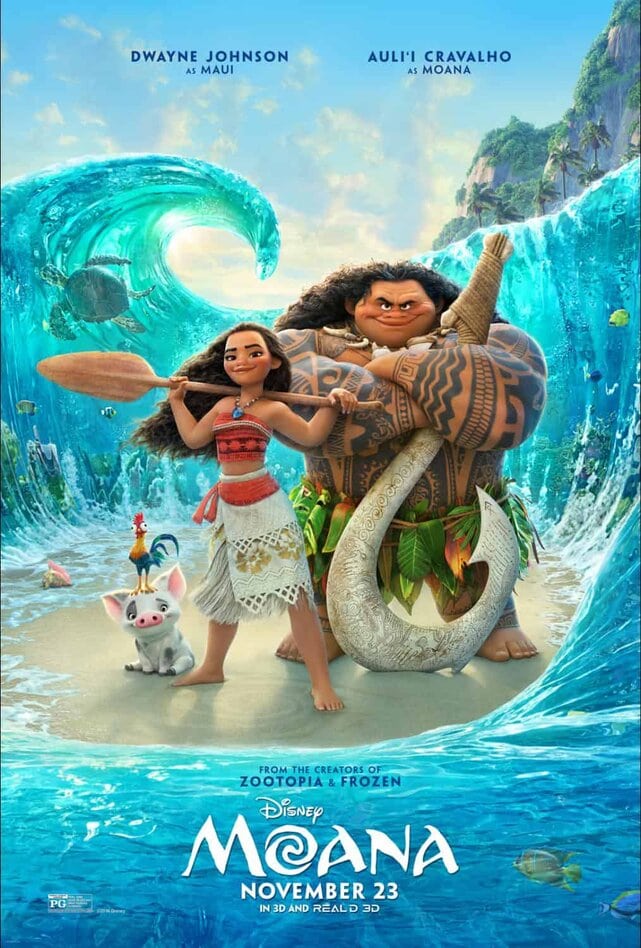 Check out the Official Moana Trailer. Moana sails into theaters this Thanksgiving.