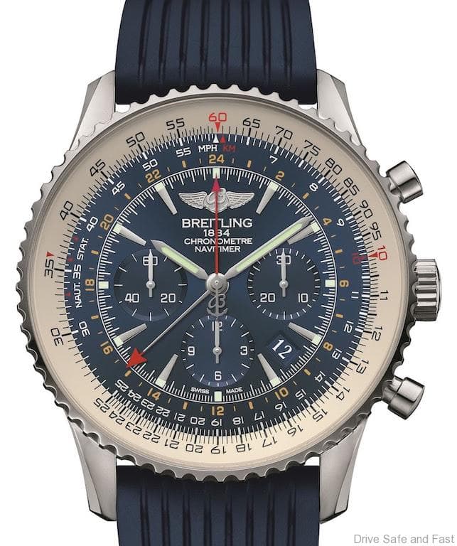 Breitling Navitimer GMT Aurora Blue