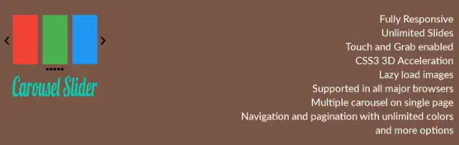Carousel Slider For WordPress
