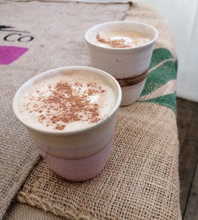 Kaffeebecher handgetöpferte Keramik