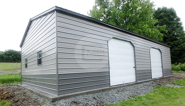 30x40-two-tone-metal-garage