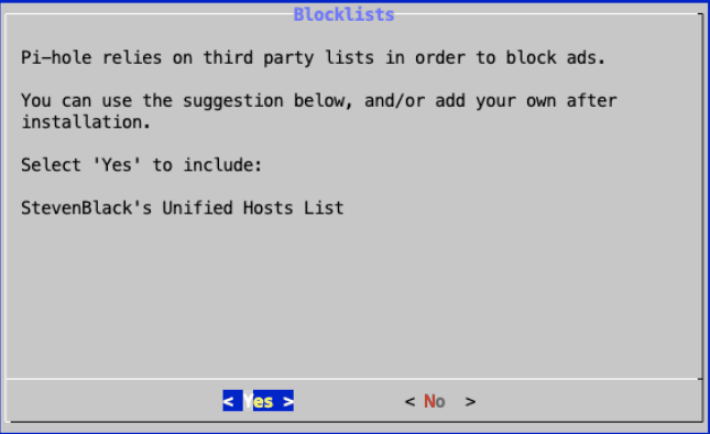 Blocklists