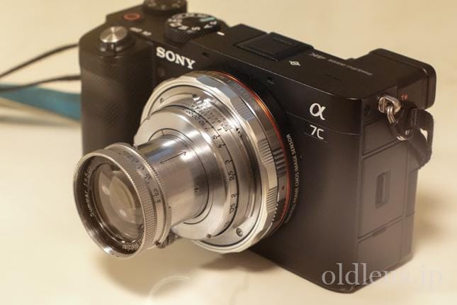 Leitz Summar 5cm f2 ライカ ズマール 50mm の外観レビュー ブログ用に物撮り