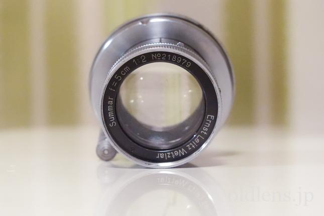 Leitz Summar 5cm f2 ライカ ズマール 50mm の外観レビュー ブログ用に物撮り