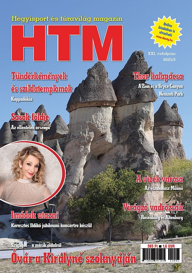 HTM - Hegyisport és túravilág magazin címlapja