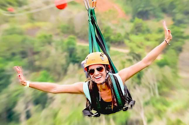 Sky Lining Puerto Rico 6 Sky lining Puerto Rico with 7 ziplines and The Monster ride