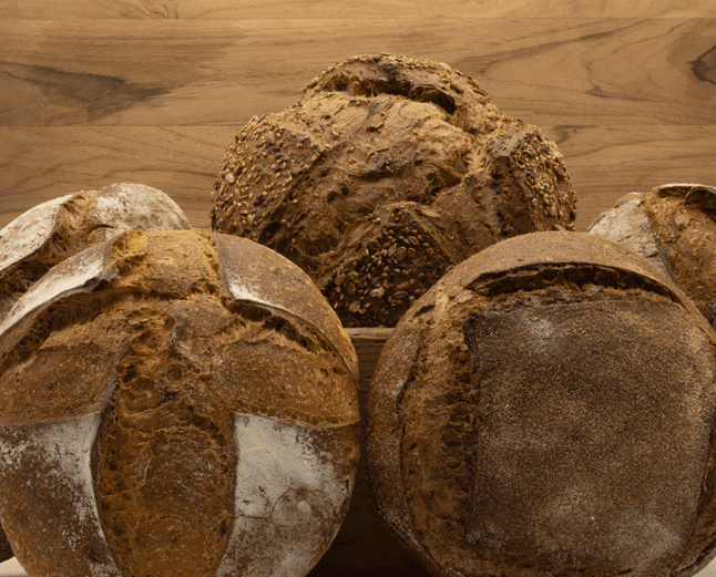 Gustos de Antes-Pan de espelta con fermentación lenta 25 panes3 - Pan artesano de fermentación lenta