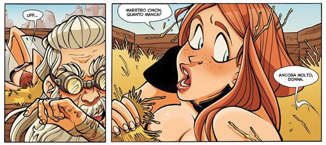 milkshake fumetto maestro cincin