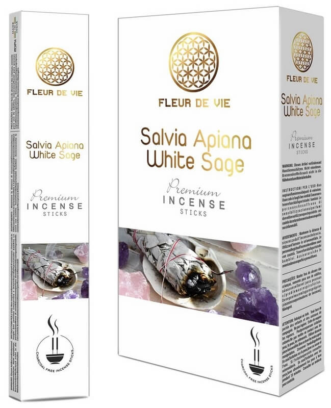 Encens Fleur de Vie Sauge Blanche 15g