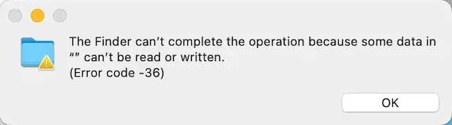The-Finder-cant-complete-the-operation-because-some-data-in-cant-be-read-or-written-Error-code-36-Google-Drive-Macos-Ventura-Error