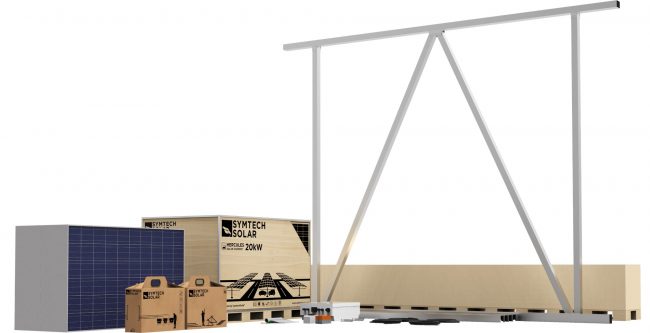 solar carport kit, solar panel carport kit by Symtech Solar 