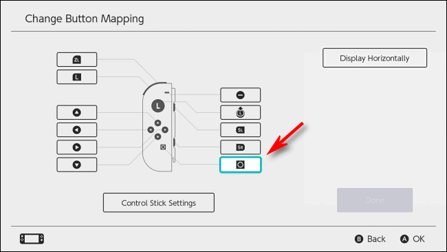 Disable Capture Button Nintendo Switch