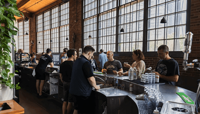 St. PAtrick's Day celebration at Steam Whistle