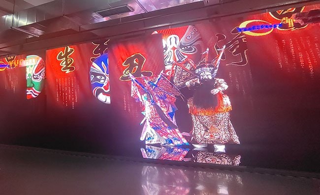 Eco Pro P7.81 LED Displays Aging In Our Factory