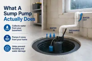 A Sump Pump Actually Does