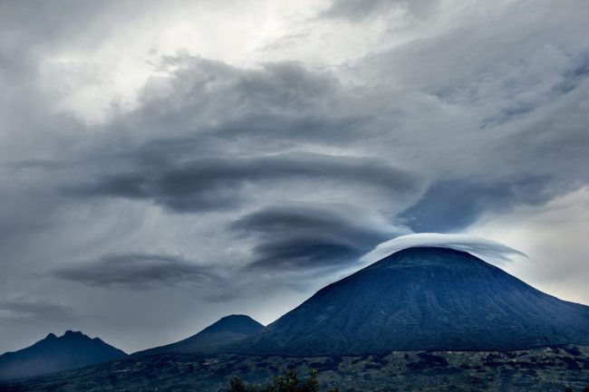 hiking Mount Bisoke and Karisimbi