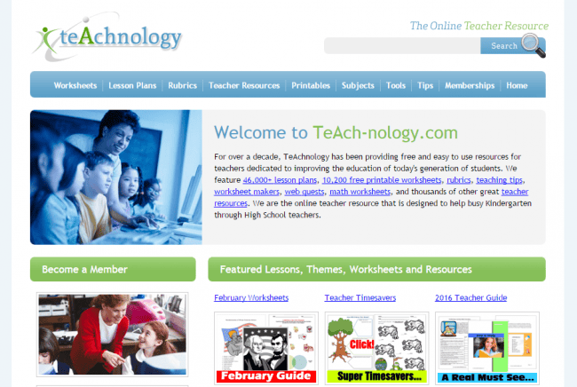 teachnology spanish language resources