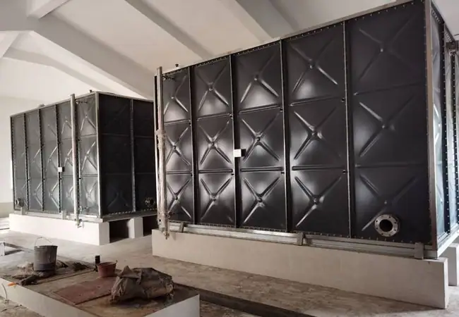 composite stainless steel water tank case apartment
