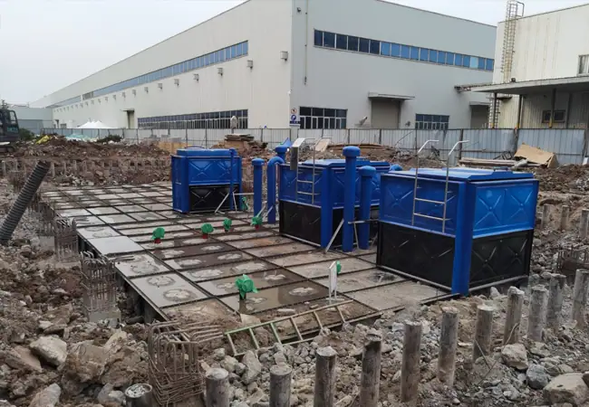 composite stainless steel water tank case research and development center