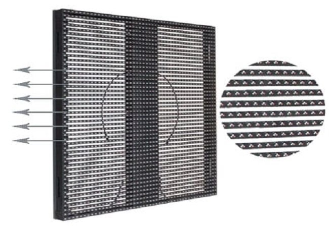 P25 LED Curtain Screen