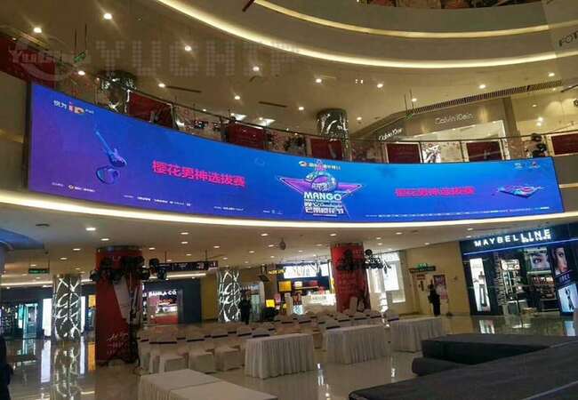 Curved LED Display