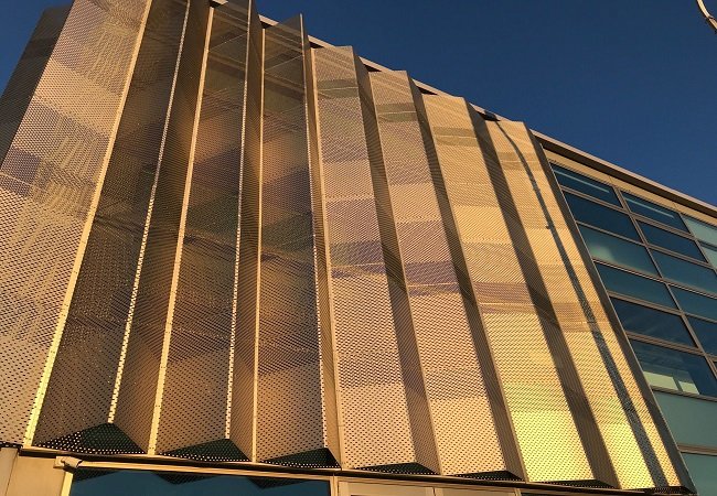 Perforated Copper Sheet