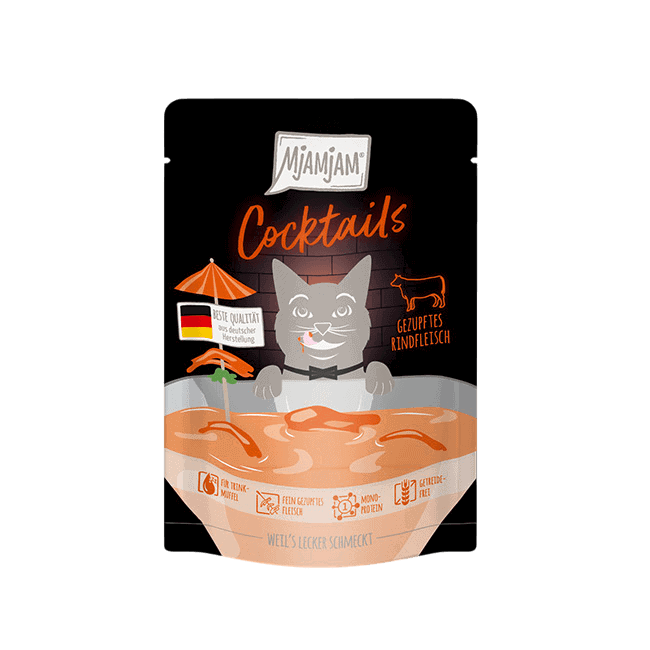 Cóctel Ternera MjAMjAM para gato