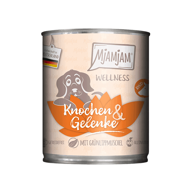 Ternera Articulaciones Wellness Pat&eacute; MjAMjAM para perro